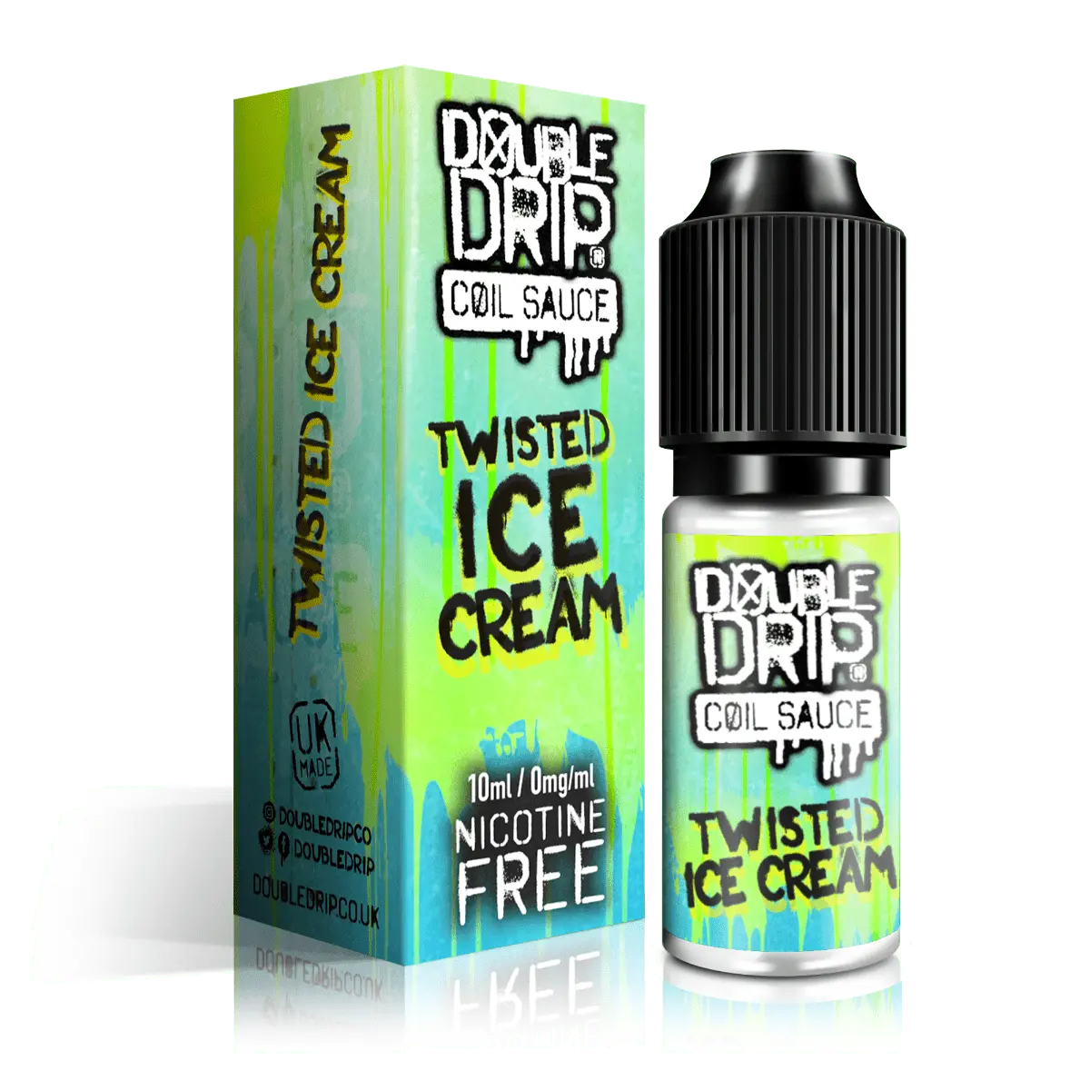 Double Drip E Liquid - Twisted Ice cream - 10ml - Absolute Vape