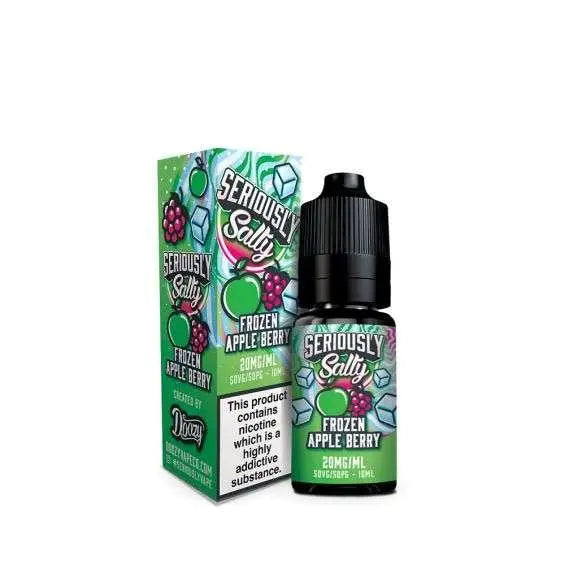 Frozen Apple Berry Nic Salt E-Liquid by Doozy Seriously Salty 10ml - Absolute Vape
