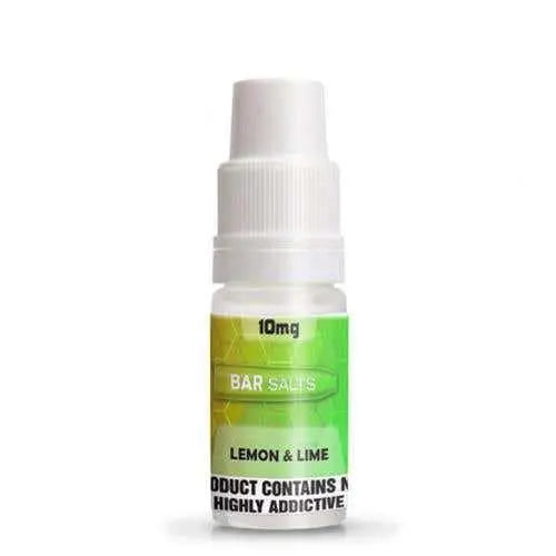 Lemon & Lime Nic Salt E-Liquid by Bar Salts 10ml - Absolute Vape