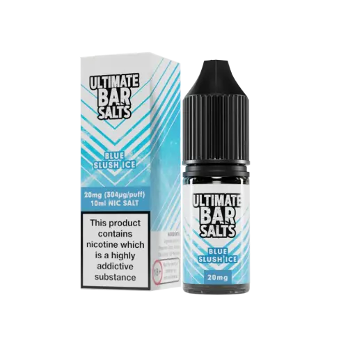 Blue Slush Ice Nic Salt E-Liquid by Ultimate Bar Salts 10ml - Absolute Vape