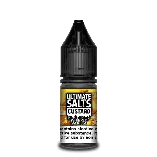Whipped Vanilla Custard Nic Salt E-Liquid by Ultimate Salts 10ml - Absolute Vape