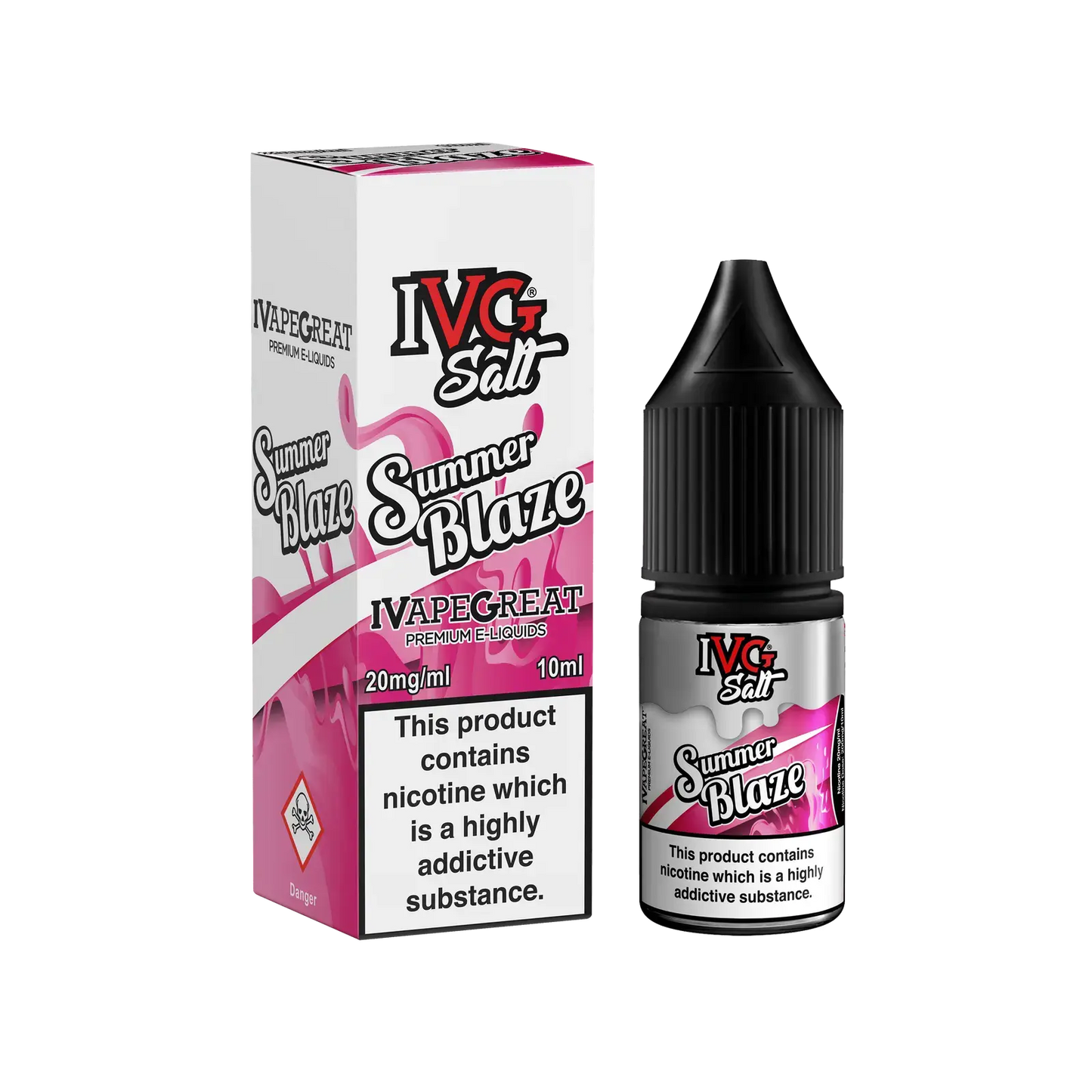 Summer Blaze Nic Salt E-Liquid By IVG 10ml - Absolute Vape
