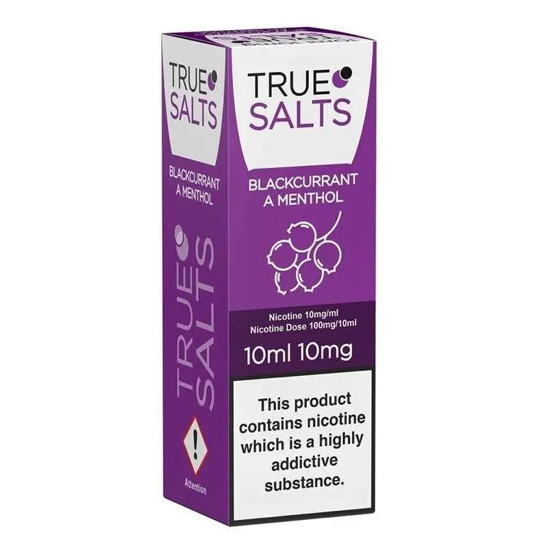Blackcurrant A Menthol Nic Salt E-Liquid by True Salts 10ml - Absolute Vape