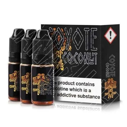 Manabush E Liquid - Coyote Coconut - 3 x 10ml - Absolute Vape