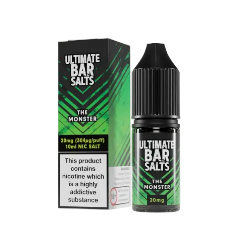 The Monster Nic Salt E-Liquid by Ultimate Bar Salts 10ml - Absolute Vape