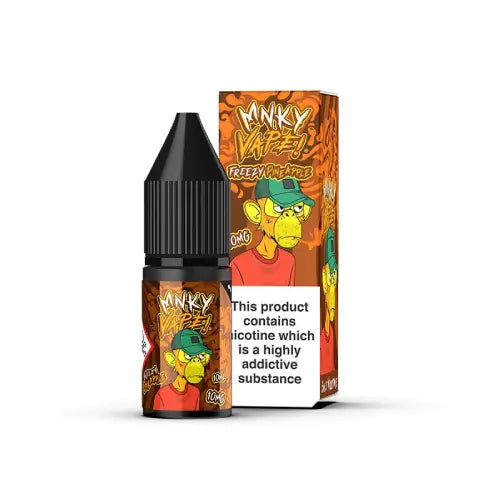 Freezy Pineapple Nic Salt E-Liquid by MNKY Vape 10ml - Absolute Vape