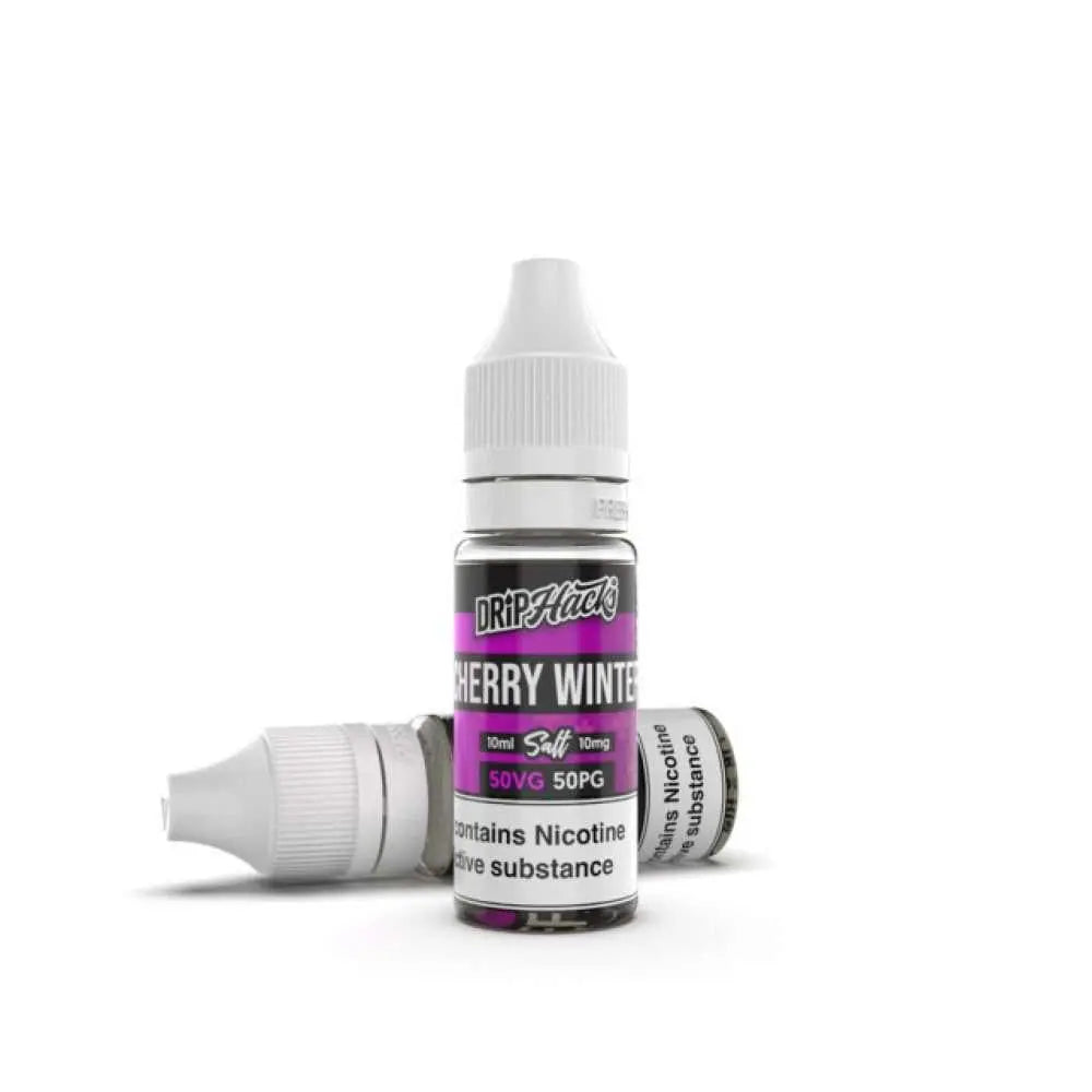 Cherry Winter Nic Salt E-Liquid by Drip Hacks 10ml - Absolute Vape