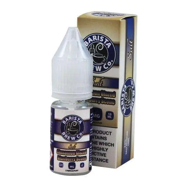 Cinnamon Glazed Blueberry Scone Nic Salt E-liquid by Barista Brew 10ml - Absolute Vape