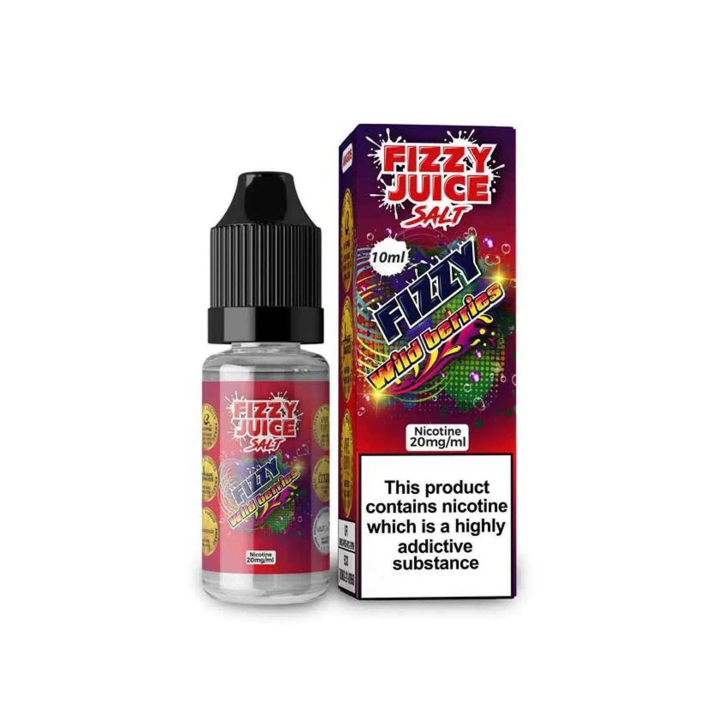 Wild Berries Nic Salt E-Liquid by Mohawk Fizzy Juice Salt 10ml - Absolute Vape