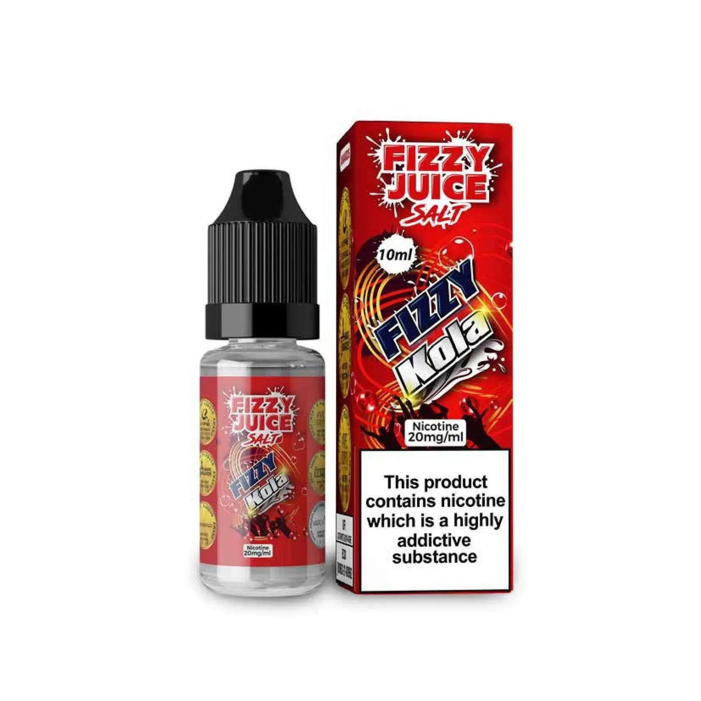 Kola Nic Salt E-Liquid by Mohawk Fizzy Juice Salt 10ml - Absolute Vape