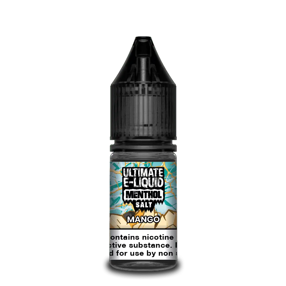 Mango Menthol Nic Salt E-Liquid by Ultimate Salts 10ml - Absolute Vape