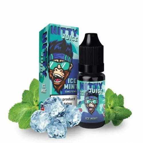 Ice Mint Nic Salt E-Liquid by Vapes Bar Nitty Juice 10ml - Absolute Vape
