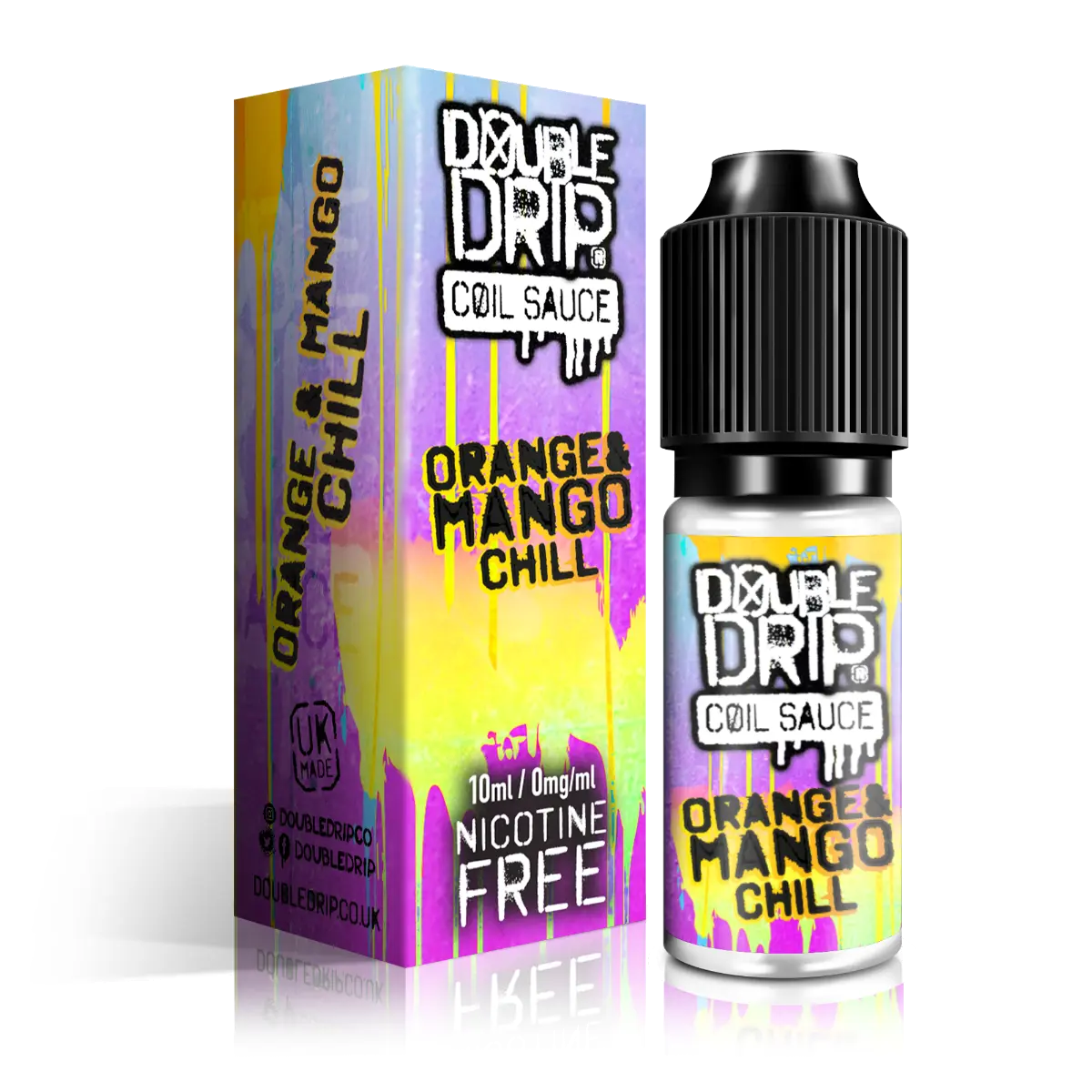Double Drip E Liquid - Orange & Mango Chill - 10ml - Absolute Vape