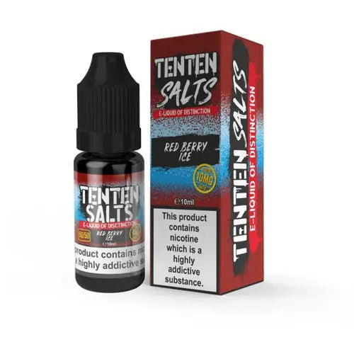 Red Berry Ice Nic Salt E-Liquid by TenTen 10ml - Absolute Vape