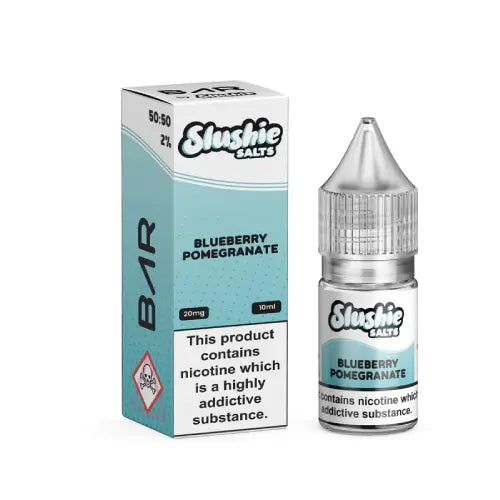 Blueberry Pomegranate Nic Salt E-Liquid by BAR by Slushie Salts 10ml - Absolute Vape