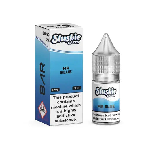 Mr Blue Nic Salt E-Liquid by BAR by Slushie Salts 10ml - Absolute Vape
