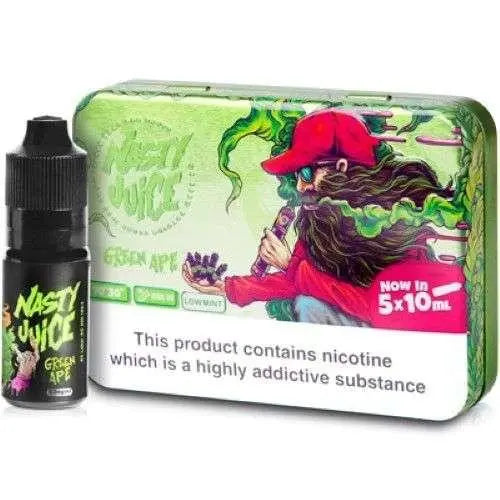 Nasty Juice E Liquid - Green Ape - 5 x 10ml - Absolute Vape