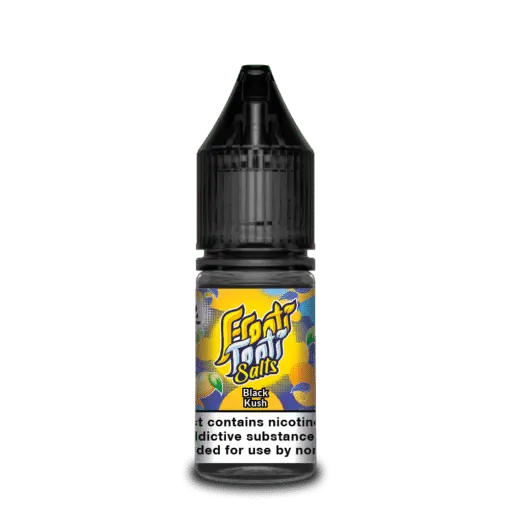 Black Kush Nic Salt E-Liquid bY Frooti Tooti Salts 10ml - Absolute Vape