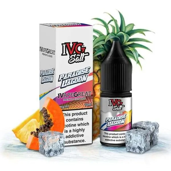 Paradise Lagoon Nic Salt E-Liquid By IVG 10ml - Absolute Vape
