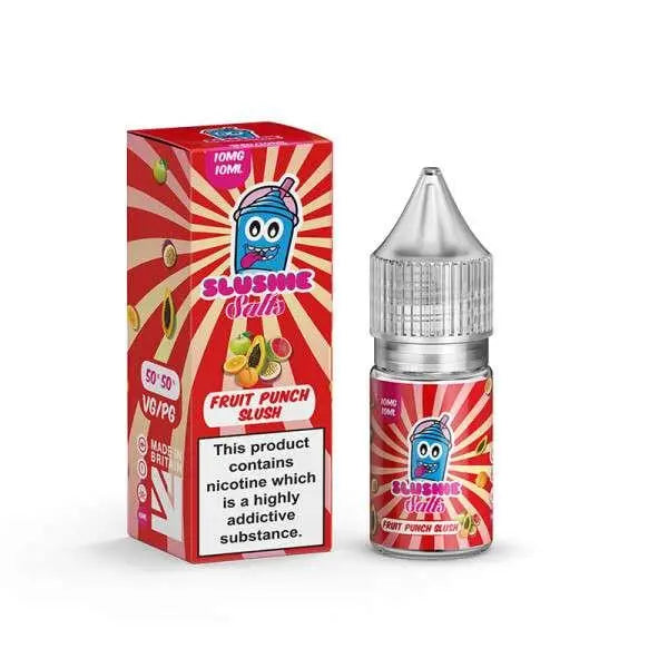 Fruit Punch Nic Salt E-Liquid by Slushie Salts 10ml - Absolute Vape