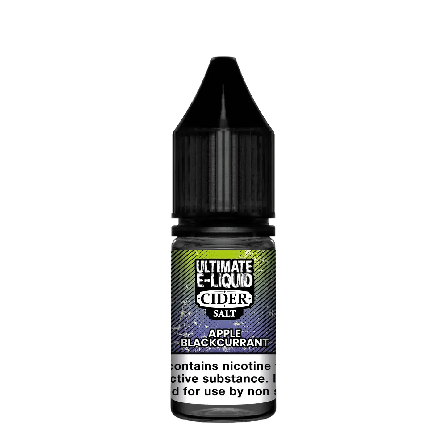 Apple Blackcurrant Cider Nic Salt E-Liquid by Ultimate Salts 10ml - Absolute Vape