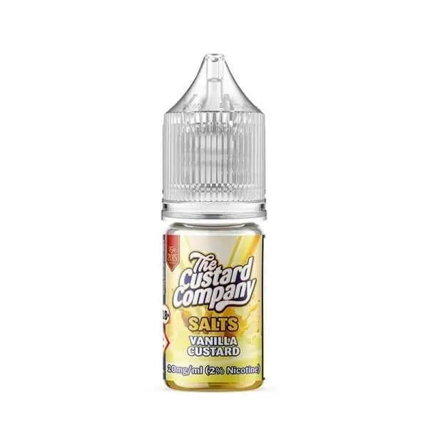 Vanilla Custard Nic Salt E-Liquid by The Custard Company 10ml - Absolute Vape