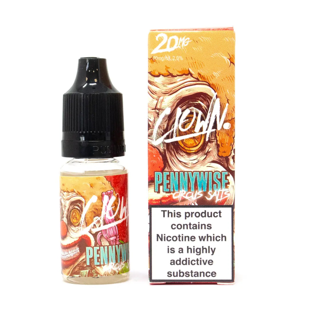 Pennywise Nic Salt E-liquid by Bad Drip Salts 10ml - Absolute Vape