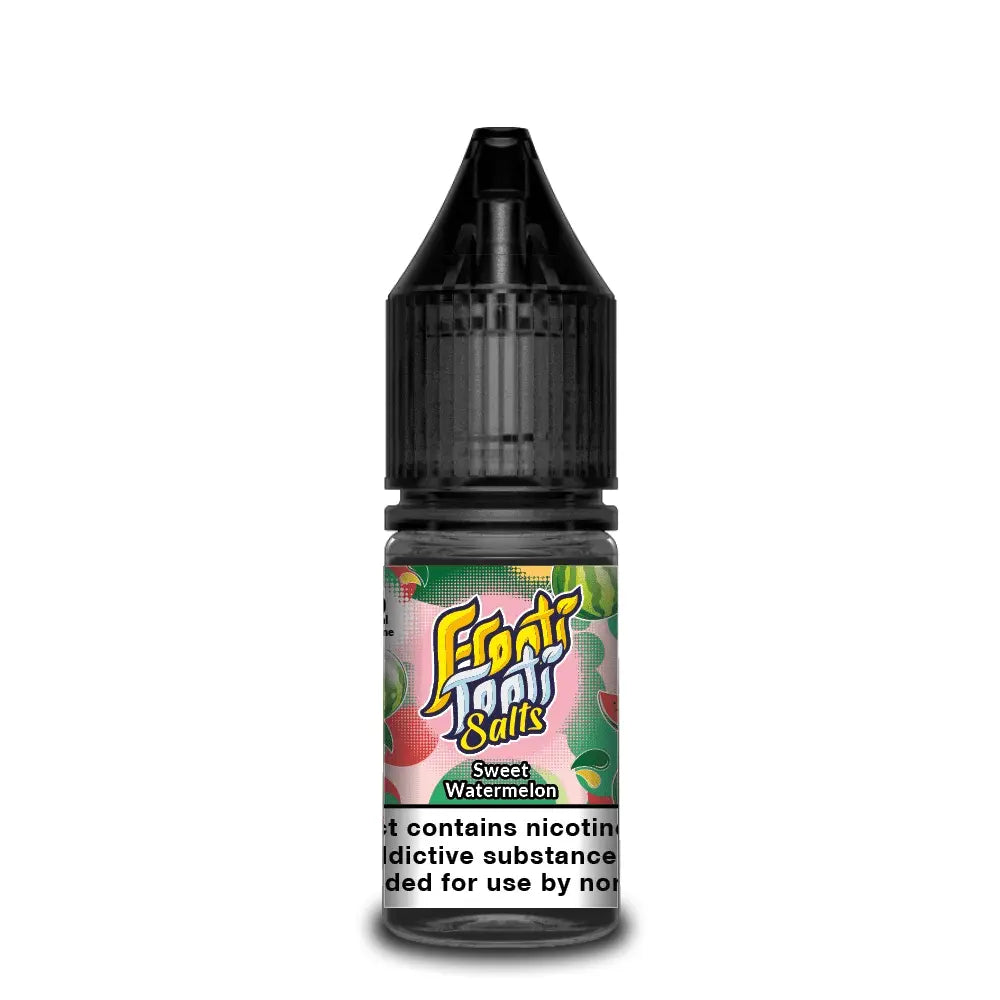 Sweet Watermelon Nic Salt E-Liquid bY Frooti Tooti Salts 10ml - Absolute Vape