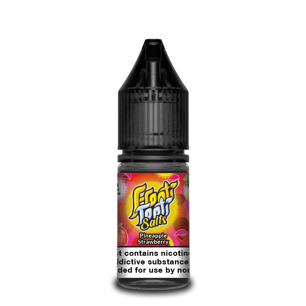 Pineapple Strawberry Nic Salt E-Liquid bY Frooti Tooti Salts 10ml - Absolute Vape