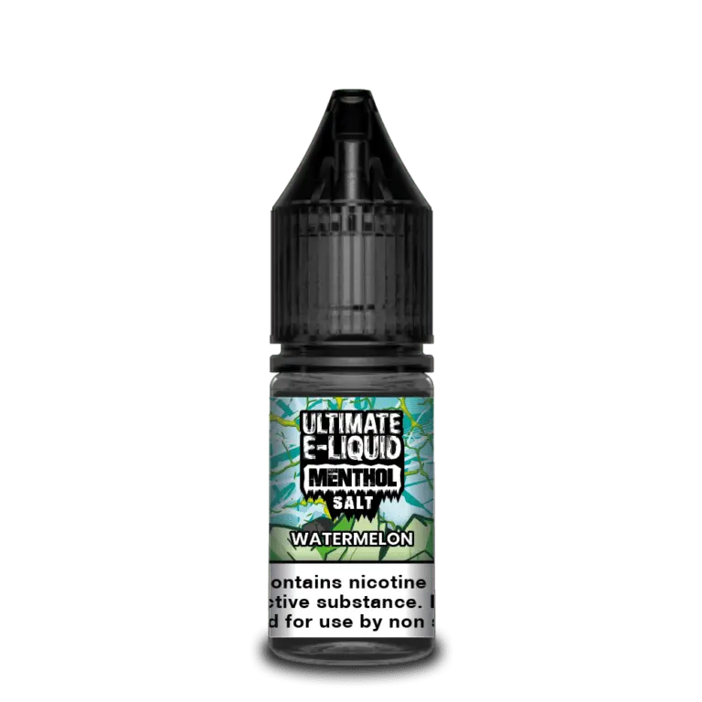 Watermelon Menthol Nic Salt E-Liquid by Ultimate Salts 10ml - Absolute Vape