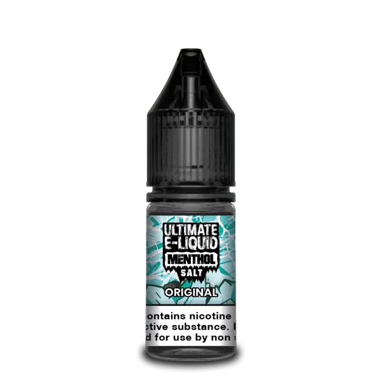 Original Menthol Nic Salt E-Liquid by Ultimate Salts 10ml - Absolute Vape