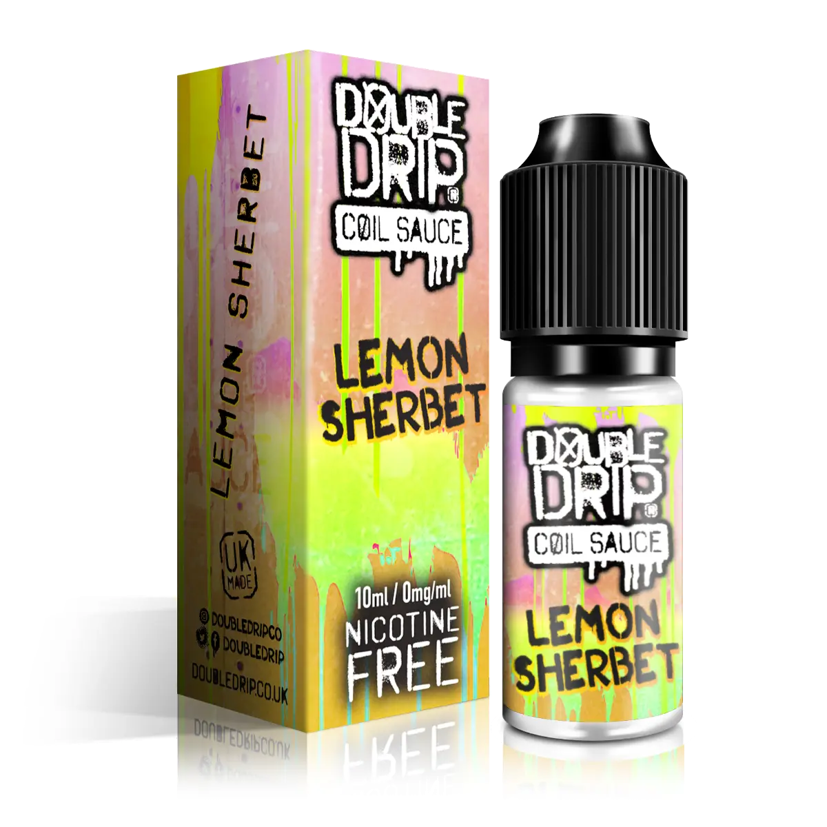 Double Drip E Liquid - Lemon Sherbet - 10ml - Absolute Vape