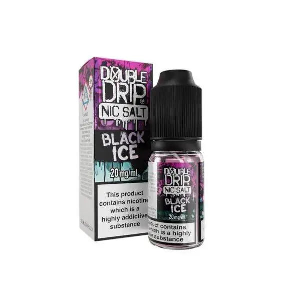 Black Ice Nic Salt E-Liquid by Double Drip Salts 10ml - Absolute Vape