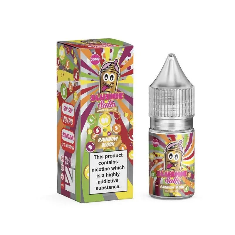 Rainbow Slush Nic Salt E-liquid by Slushie Salts 10ml - Absolute Vape