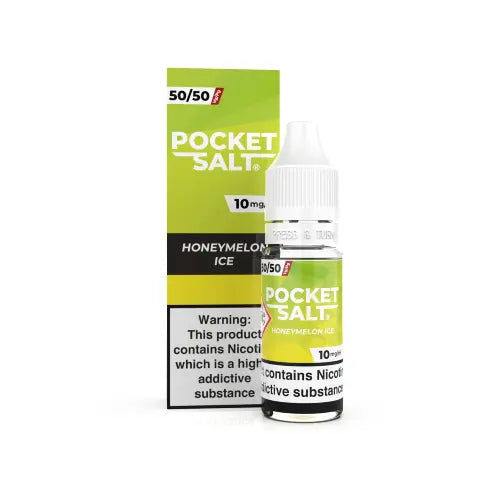 Honeymelon Ice Nic Salt E-Liquid by Pocket Salt By Drip Hacks 10ml - Absolute Vape