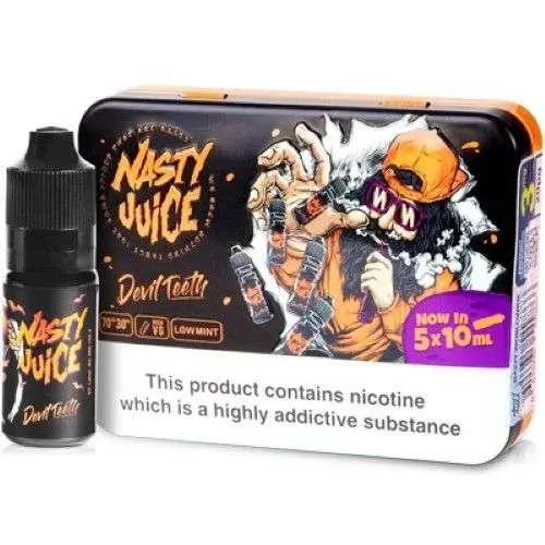 Nasty Juice E Liquid - Devil Teeth - 5 x 10ml - Absolute Vape