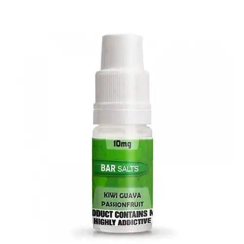 Kiwi Guava Passionfruit Nic Salt E-Liquid by Bar Salts 10ml - Absolute Vape