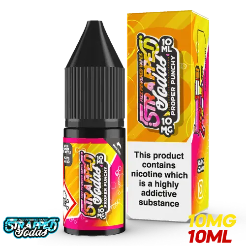 Proper Punchy Nic Salt E-Liquid by Strapped Soda 10ml - Absolute Vape
