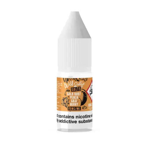 Gold Dust Peach Goji Berry Nic Salt E-Liquid by Wild Roots 10ml - Absolute Vape