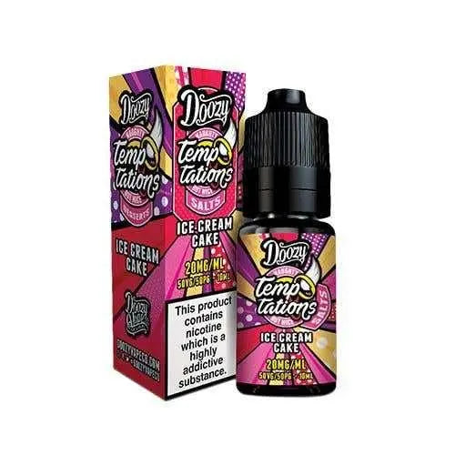 Ice Cream Cake Nic Salt E-Liquid by Doozy Temptations 10ml - Absolute Vape