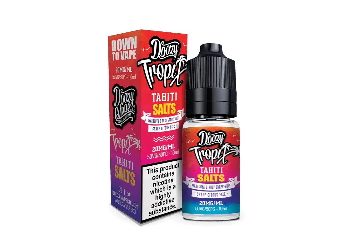 Tahiti Nic Salt E-Liquid by Doozy Vape Tropix 10ml - Absolute Vape