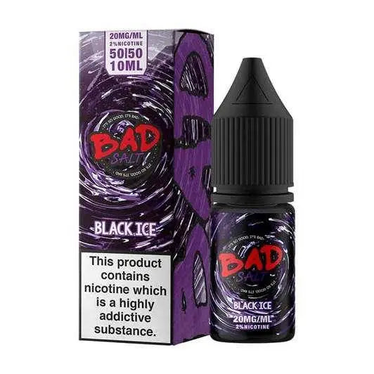 Black Ice Nic Salt E-Liquid by Bad Salt 10ml - Absolute Vape