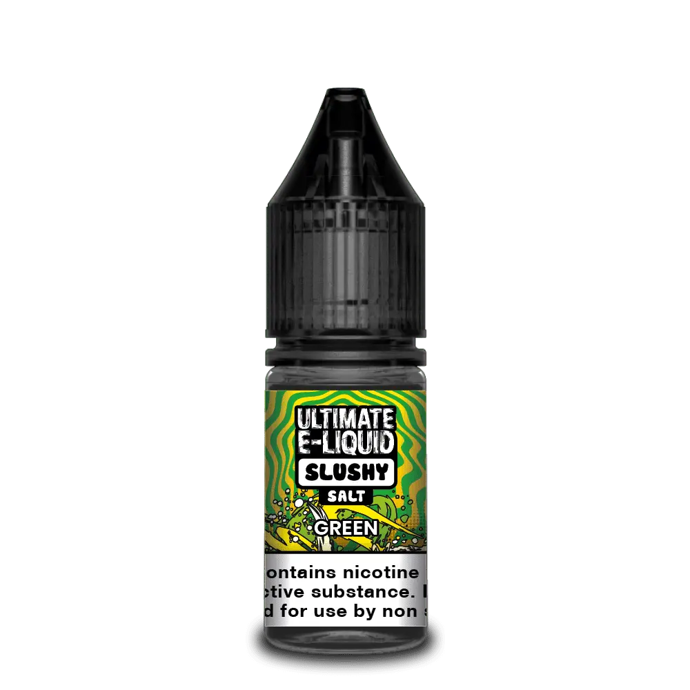 Green Slushy Nic Salt E-Liquid by Ultimate Salts 10ml - Absolute Vape