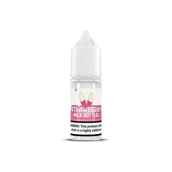 Strawberry Milk Bottles Nic Salt E-Liquid by Milk Bottles Salts 10ml - Absolute Vape
