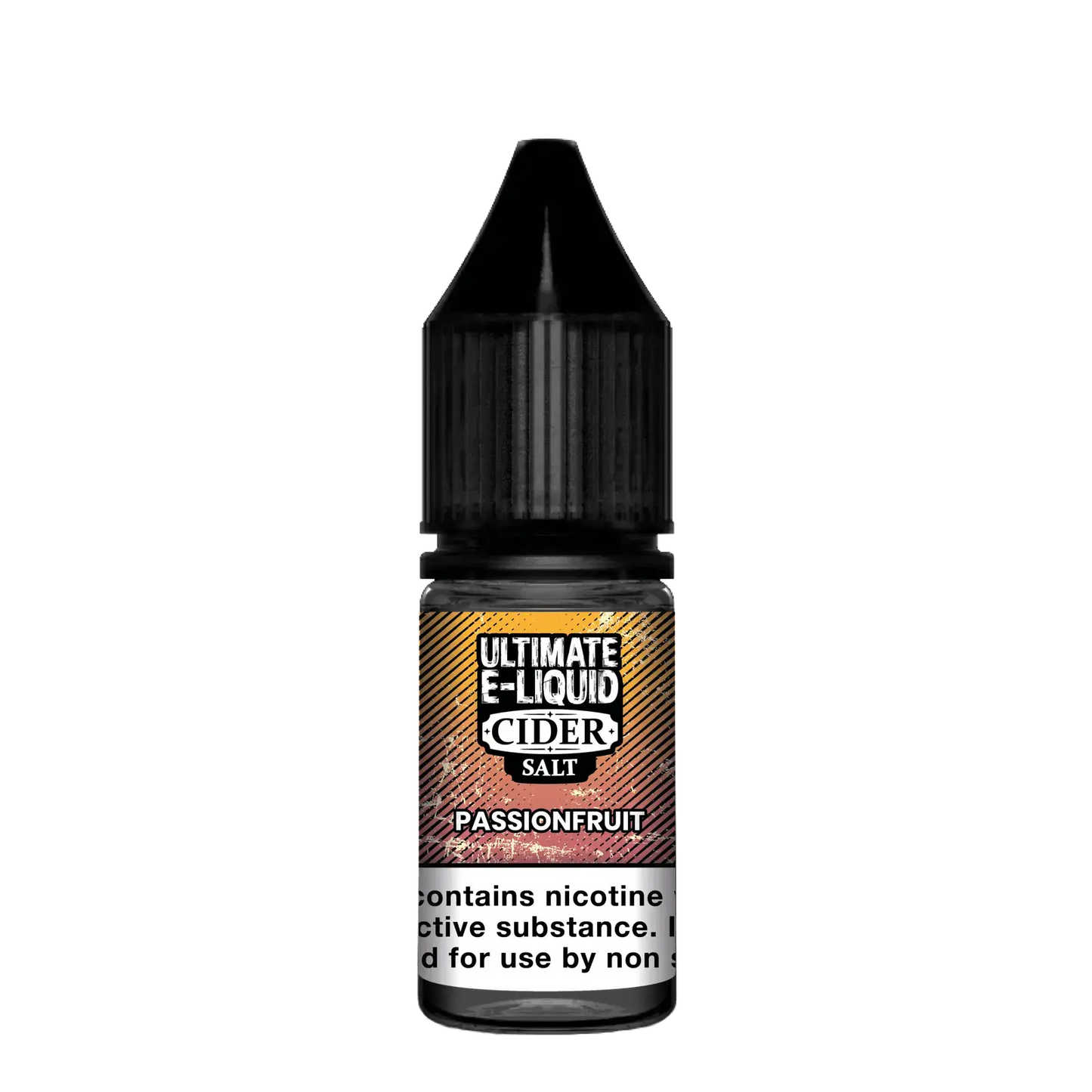 Passion Fruit Cider Nic Salt E-Liquid by Ultimate Salts 10ml - Absolute Vape