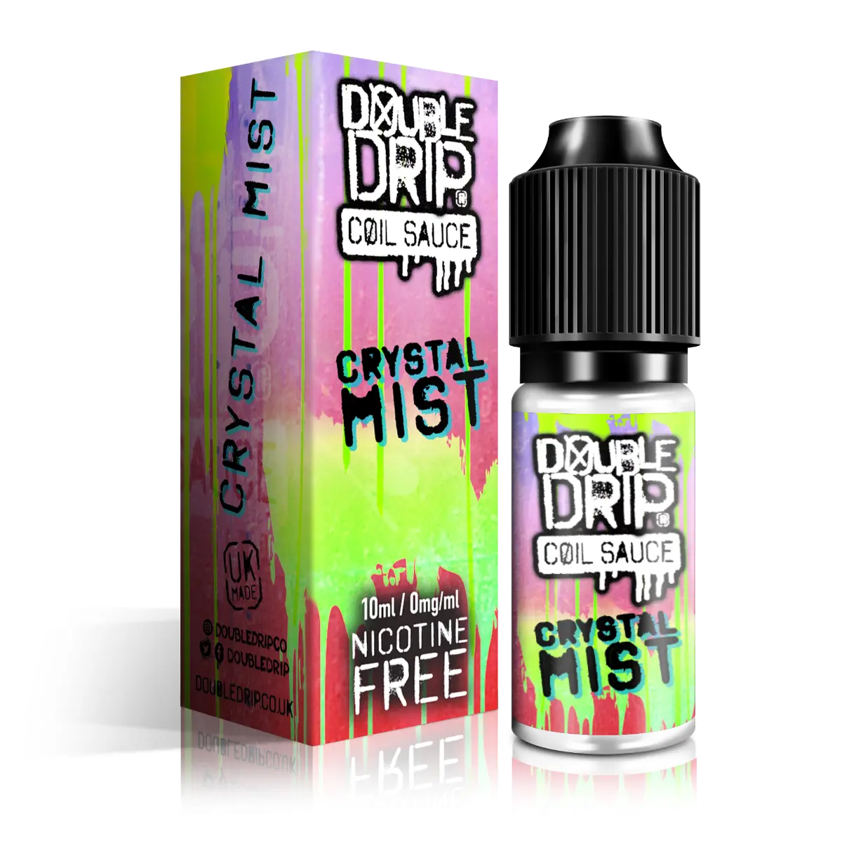 Double Drip E Liquid - Crystal Mist - 10ml (Expired 2022) - Absolute Vape