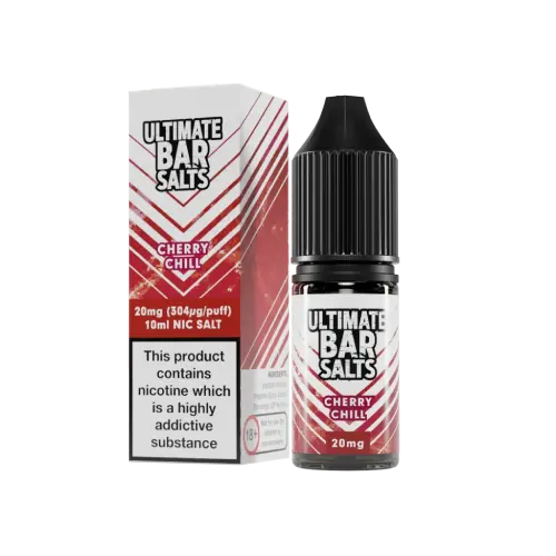Cherry Chill Nic Salt E-Liquid by Ultimate Bar Salts 10ml - Absolute Vape