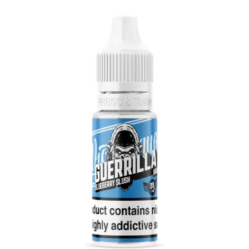 Blueberry Slush Nic Salt E-Liquid by Wick Liquor Guerilla Bar 10ml - Absolute Vape