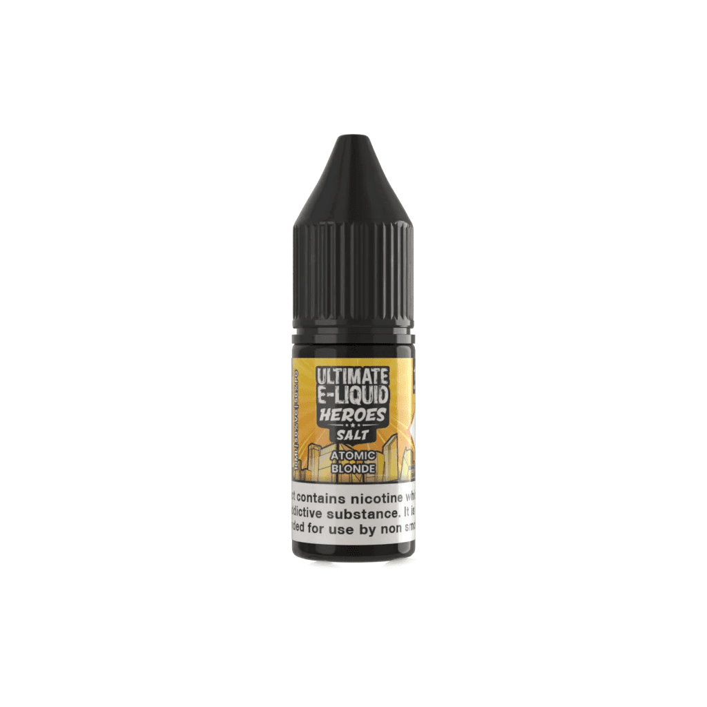 Ultimate-E-liquid-Heroes-Salt-Atomic-Blonde-10ml-Salt-Bottle-Product-Image