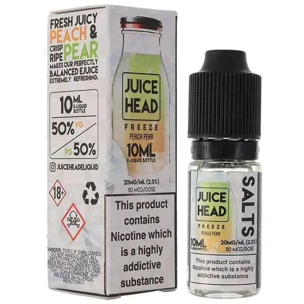 Peach Pear Freeze Nic Salt E-Liquid by Juice Head 10ml - Absolute Vape
